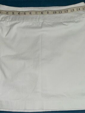 Bella Rose Women’s Classic White Cotton Skirt Sz 10 SKU: 0825-31